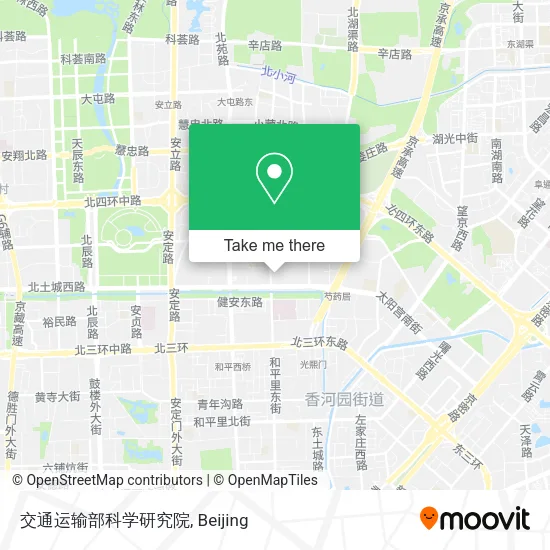 交通运输部科学研究院 map
