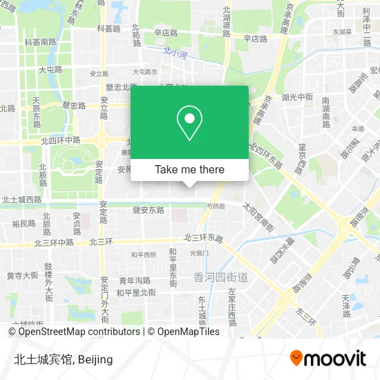 北土城宾馆 map
