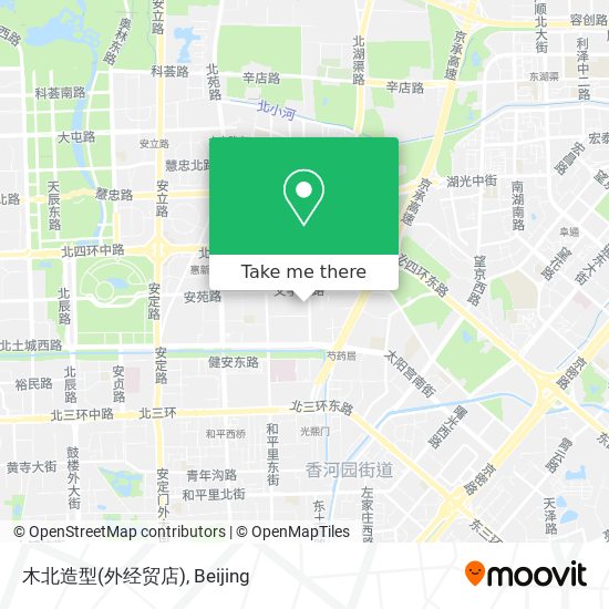 木北造型(外经贸店) map