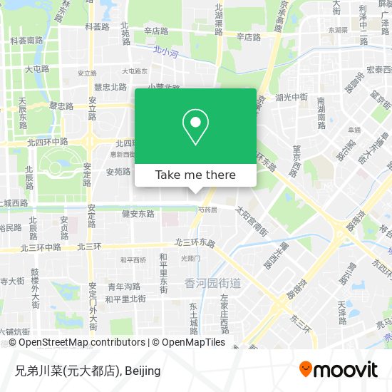 兄弟川菜(元大都店) map