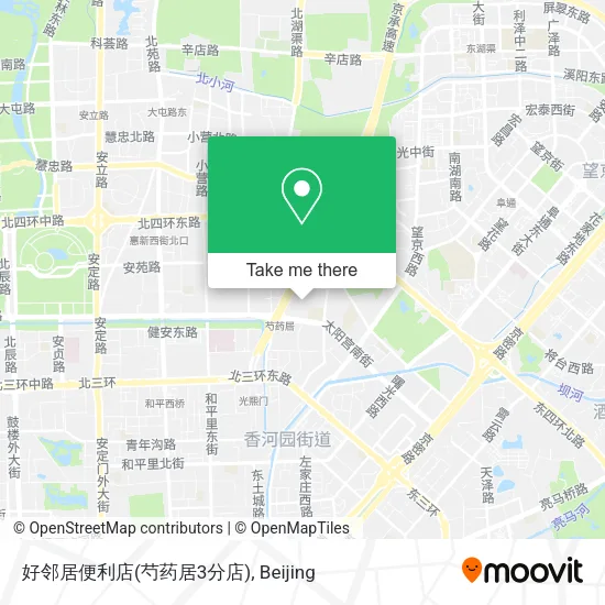 好邻居便利店(芍药居3分店) map