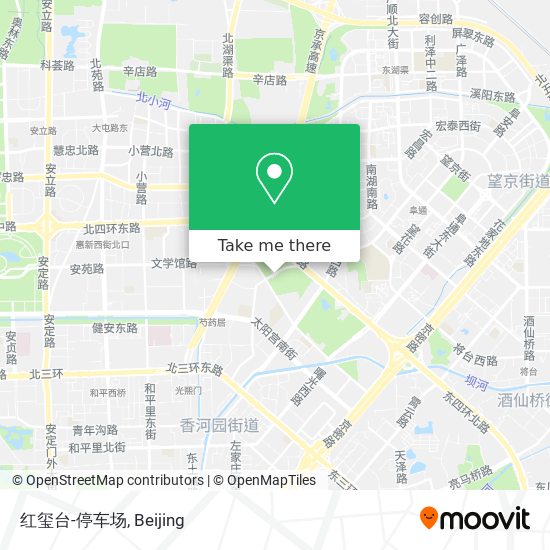 红玺台-停车场 map