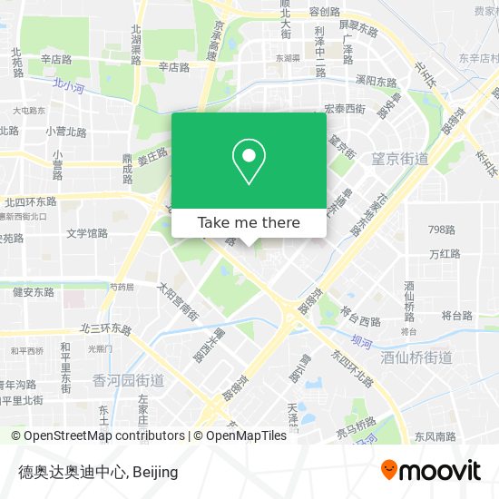 德奥达奥迪中心 map