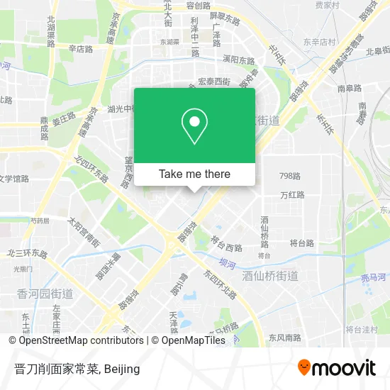 晋刀削面家常菜 map