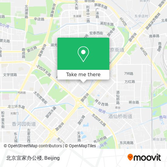 北京宜家办公楼 map