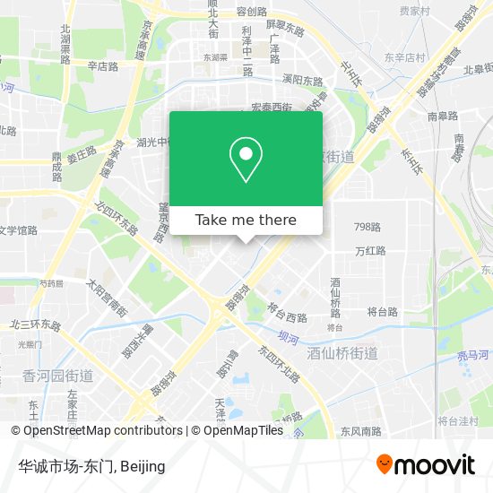 华诚市场-东门 map