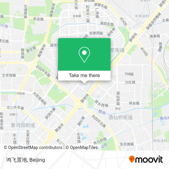 鸿飞置地 map