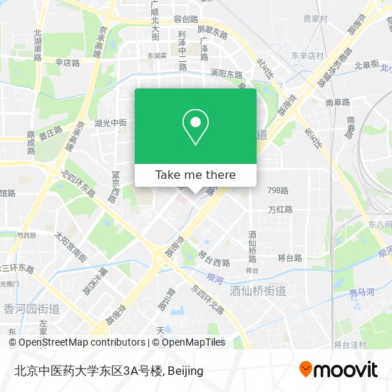 北京中医药大学东区3A号楼 map