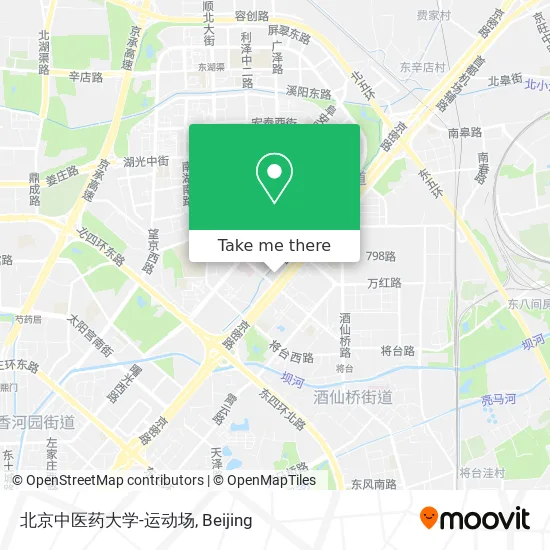 北京中医药大学-运动场 map