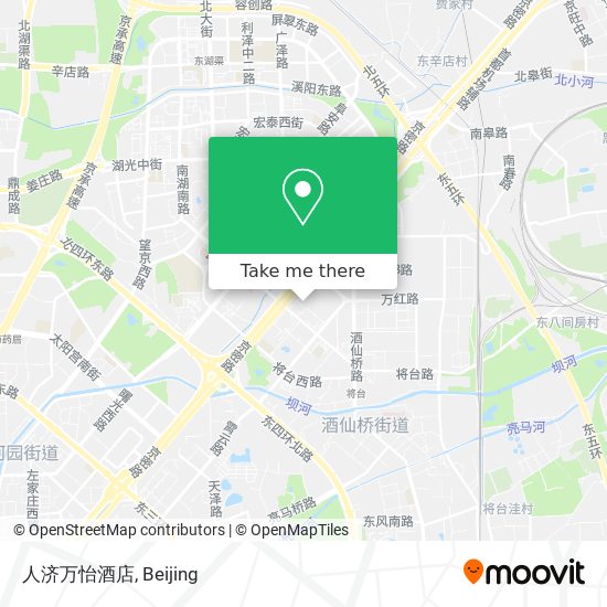 人济万怡酒店 map