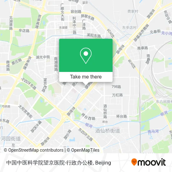中国中医科学院望京医院-行政办公楼 map