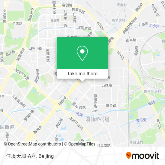 佳境天城-A座 map