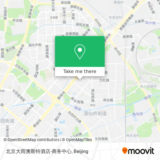 北京大雨澳斯特酒店-商务中心 map