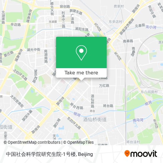 中国社会科学院研究生院-1号楼 map
