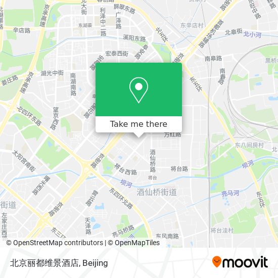 北京丽都维景酒店 map