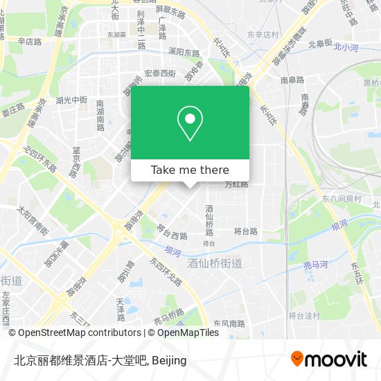 北京丽都维景酒店-大堂吧 map
