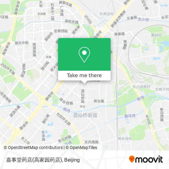 嘉事堂药店(高家园药店) map