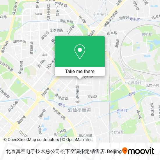 北京真空电子技术总公司松下空调指定销售店 map