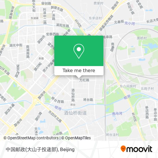 中国邮政(大山子投递部) map