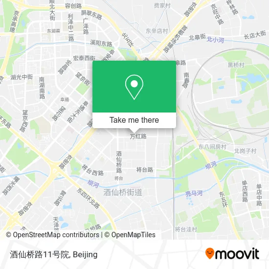 酒仙桥路11号院 map