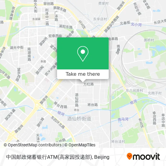 中国邮政储蓄银行ATM(高家园投递部) map