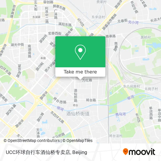 UCC环球自行车酒仙桥专卖店 map
