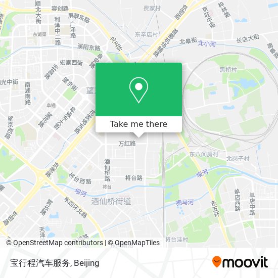 宝行程汽车服务 map