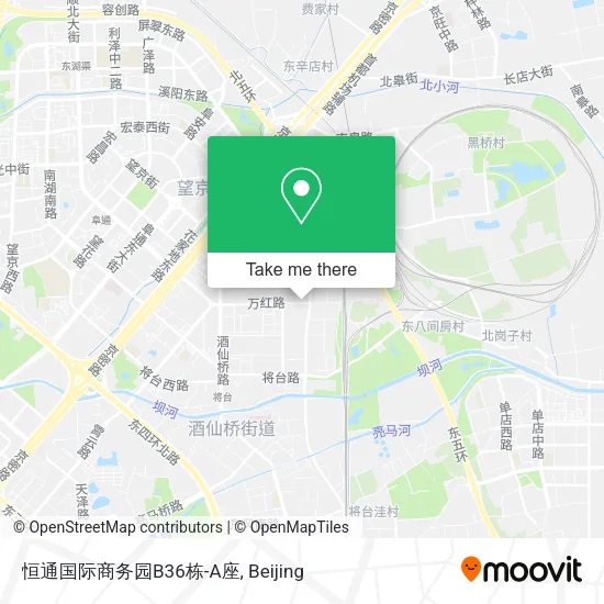 恒通国际商务园B36栋-A座 map