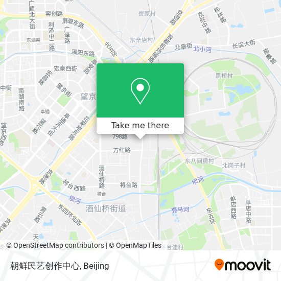 朝鲜民艺创作中心 map