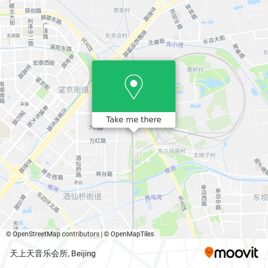 天上天音乐会所 map