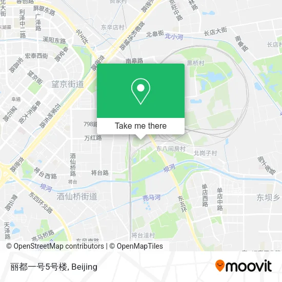 丽都一号5号楼 map