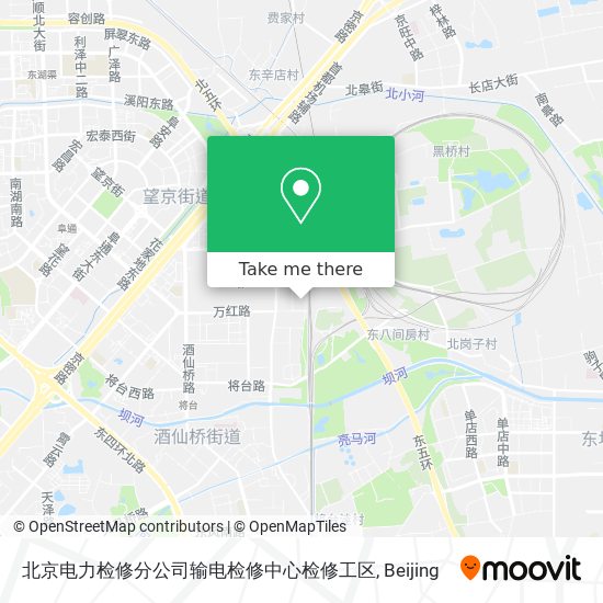 北京电力检修分公司输电检修中心检修工区 map