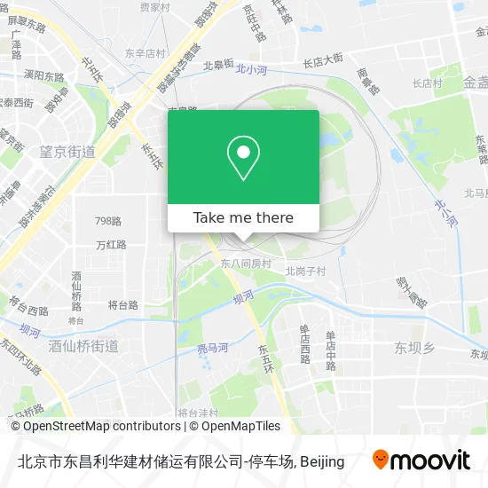 北京市东昌利华建材储运有限公司-停车场 map