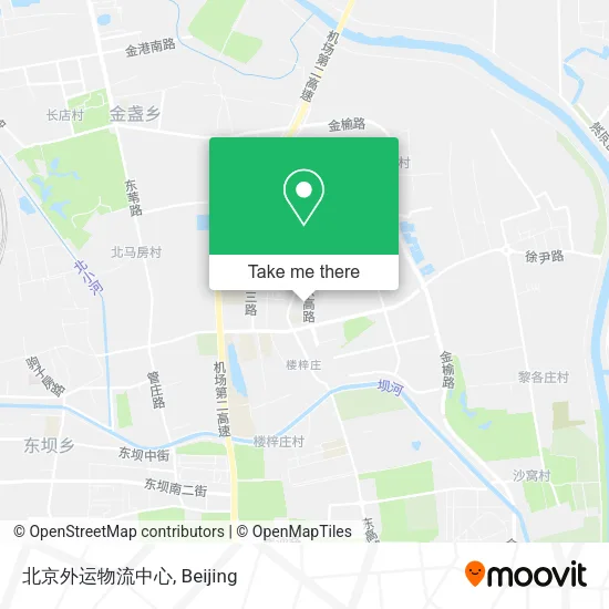 北京外运物流中心 map