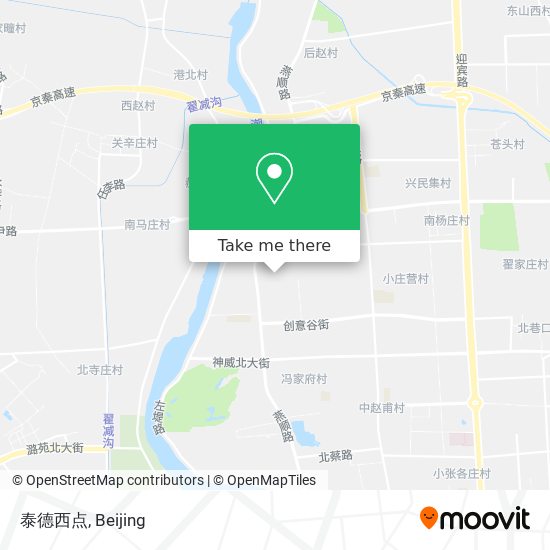 泰德西点 map