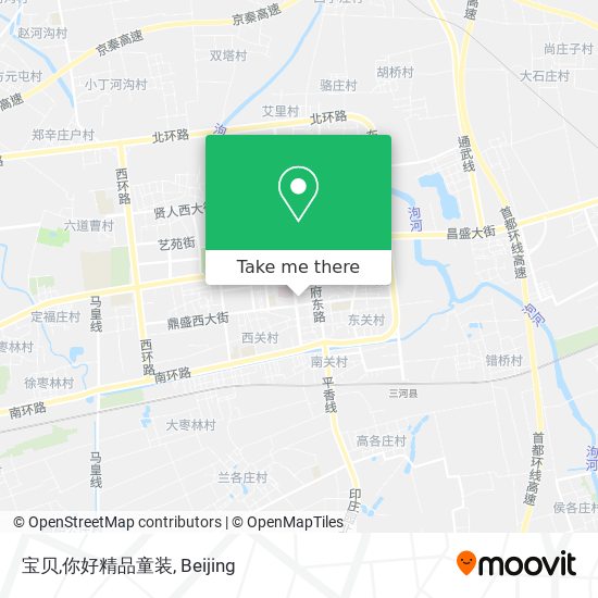 宝贝,你好精品童装 map