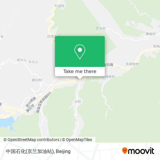 中国石化(京兰加油站) map