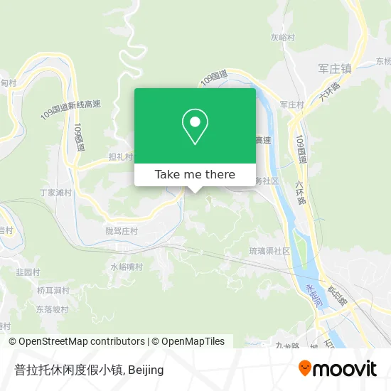 普拉托休闲度假小镇 map