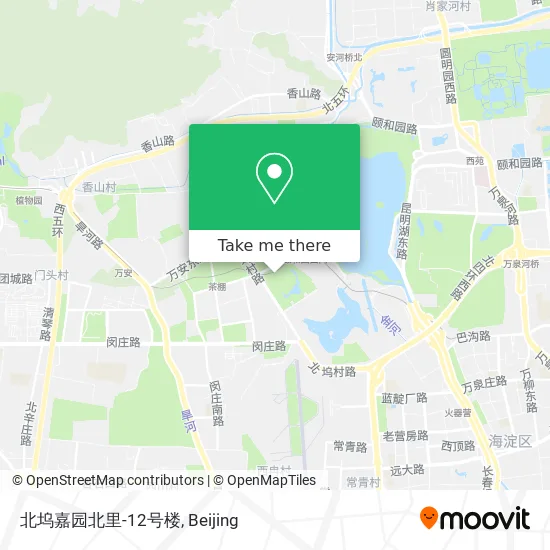 北坞嘉园北里-12号楼 map