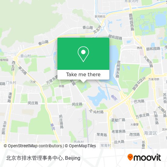 北京市排水管理事务中心 map