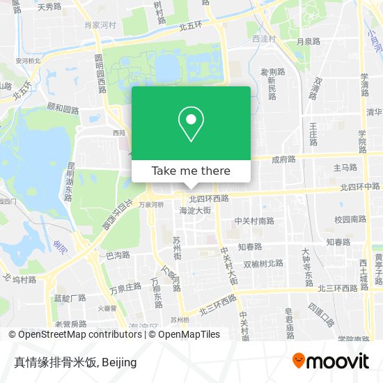 真情缘排骨米饭 map