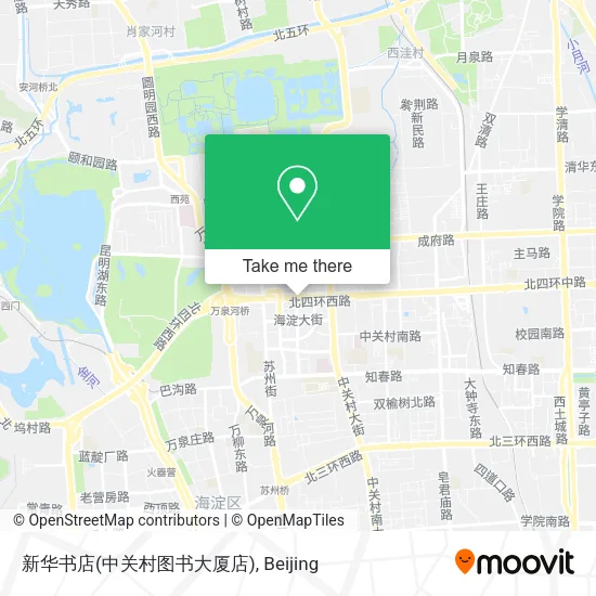 新华书店(中关村图书大厦店) map