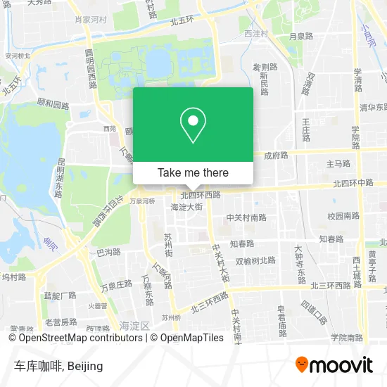 车库咖啡 map
