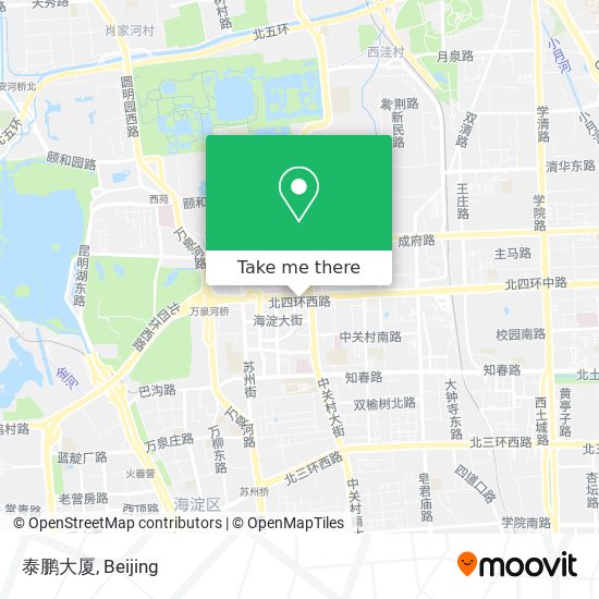 泰鹏大厦 map