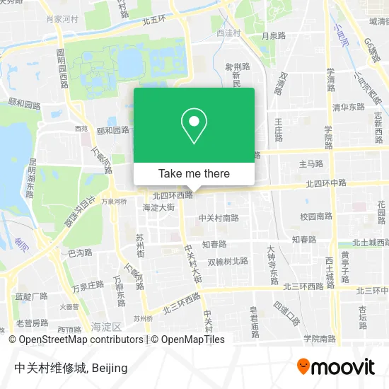 中关村维修城 map