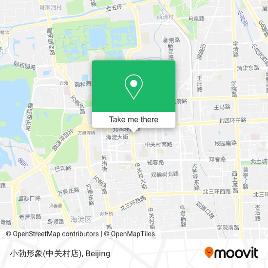 小勃形象(中关村店) map
