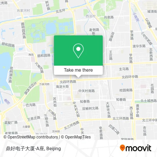 鼎好电子大厦-A座 map