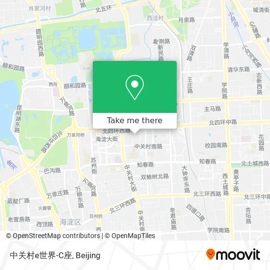 中关村e世界-C座 map