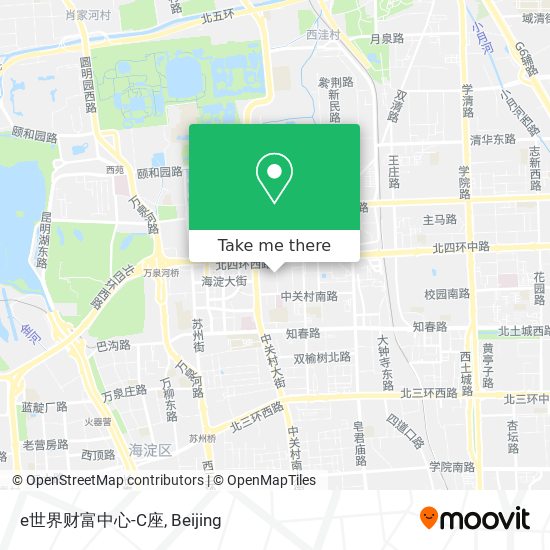 e世界财富中心-C座 map