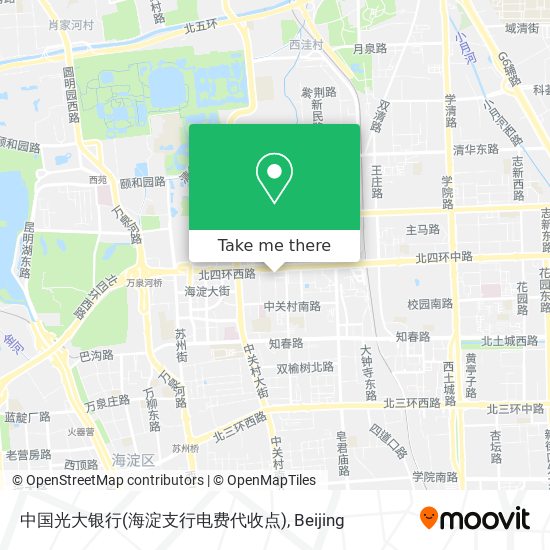 中国光大银行(海淀支行电费代收点) map